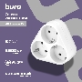 Сетевой разветвитель Buro BU-PS3VG-W (3 розетки) белый (пакет ПЭ)