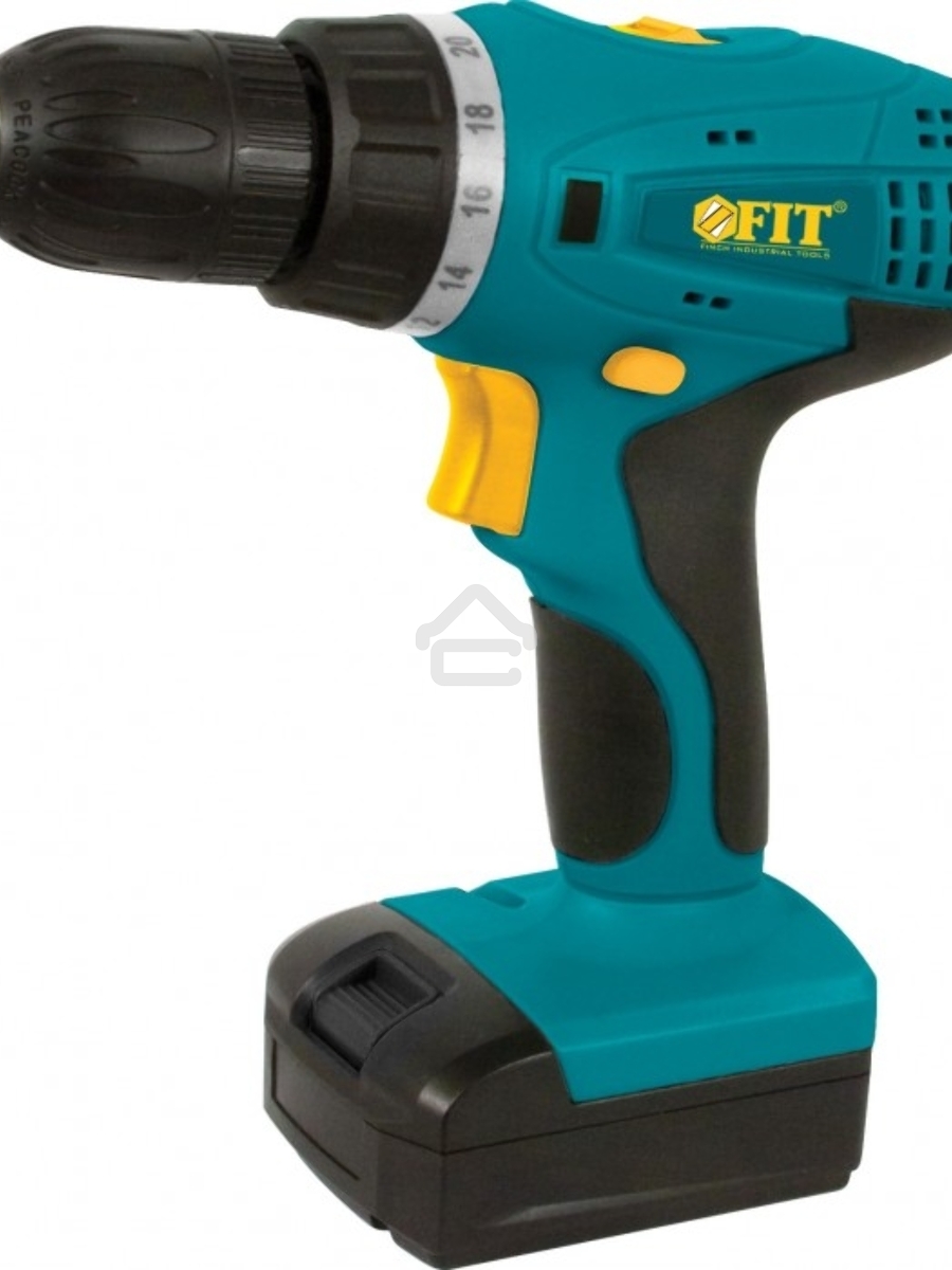 Дрель-Шуруповерт Fit CD-12L 80190, Аккумуляторная, 12В