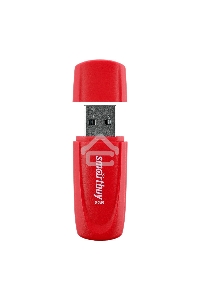 Флеш диск Smartbuy USB Drive UFD 2.0 8GB Scout Red (SB008GB2SCR)
