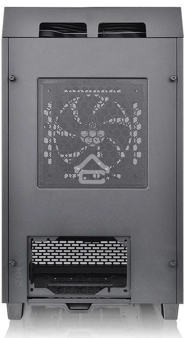 Компьютерный корпус Thermaltake The Tower 100 черный без БП ATX 2x120мм 2xUSB 3.0 1xUSB3.1 audio bott PSU