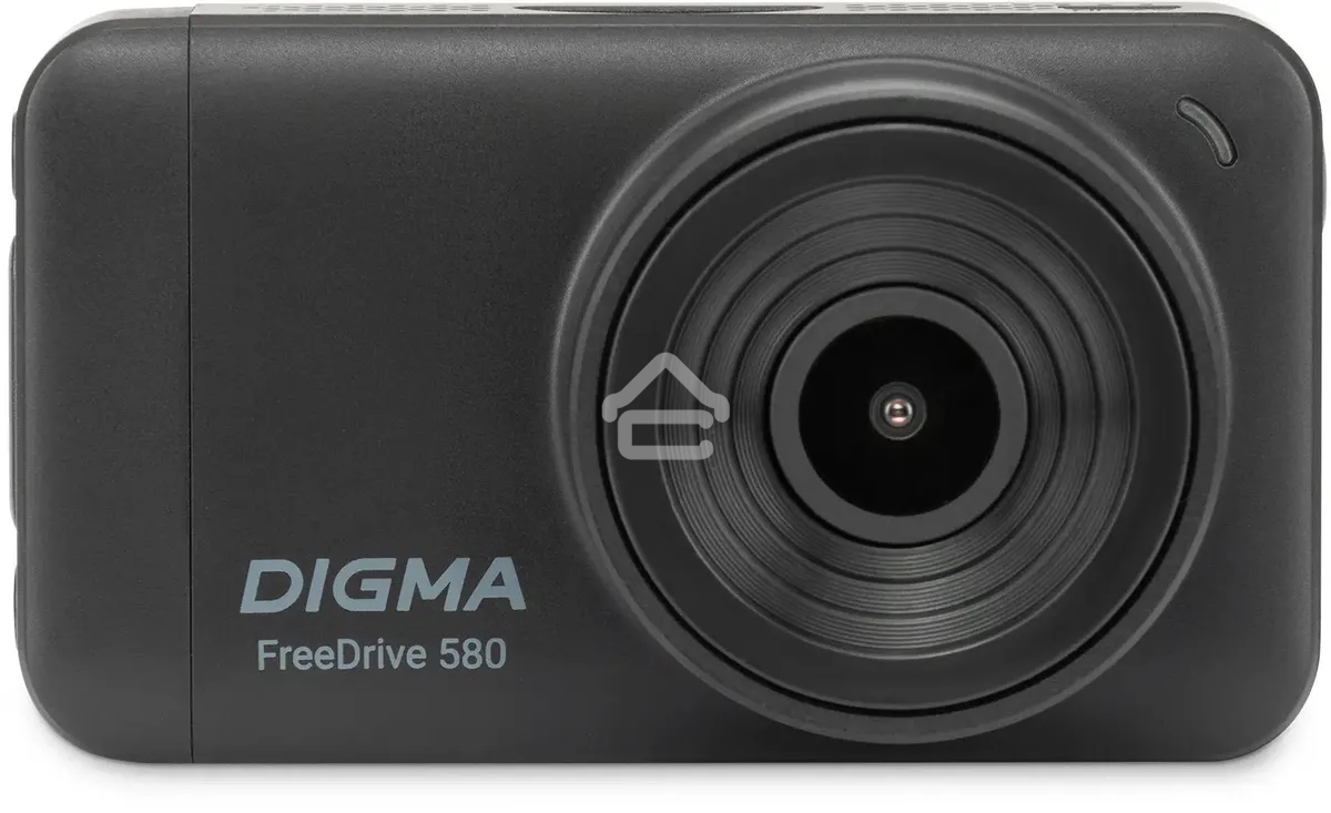 Видеорегистратор Digma FreeDrive 580 черный 4Mpix 1296x2304 1296p 140гр. GP2178