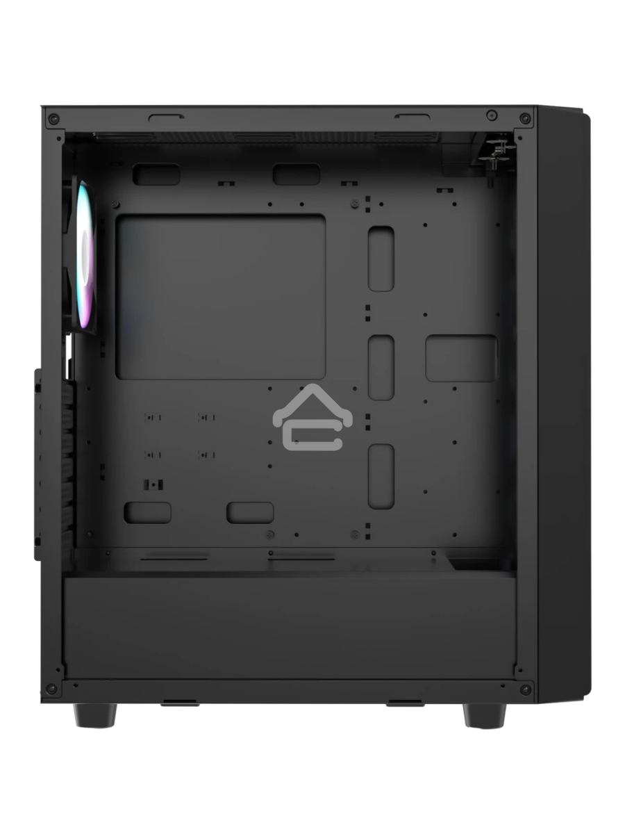 Корпус Ocypus Gamma C70 BK ARGB ATX / win / black / 4 ARGB fans / no PSU / Tempered Glass