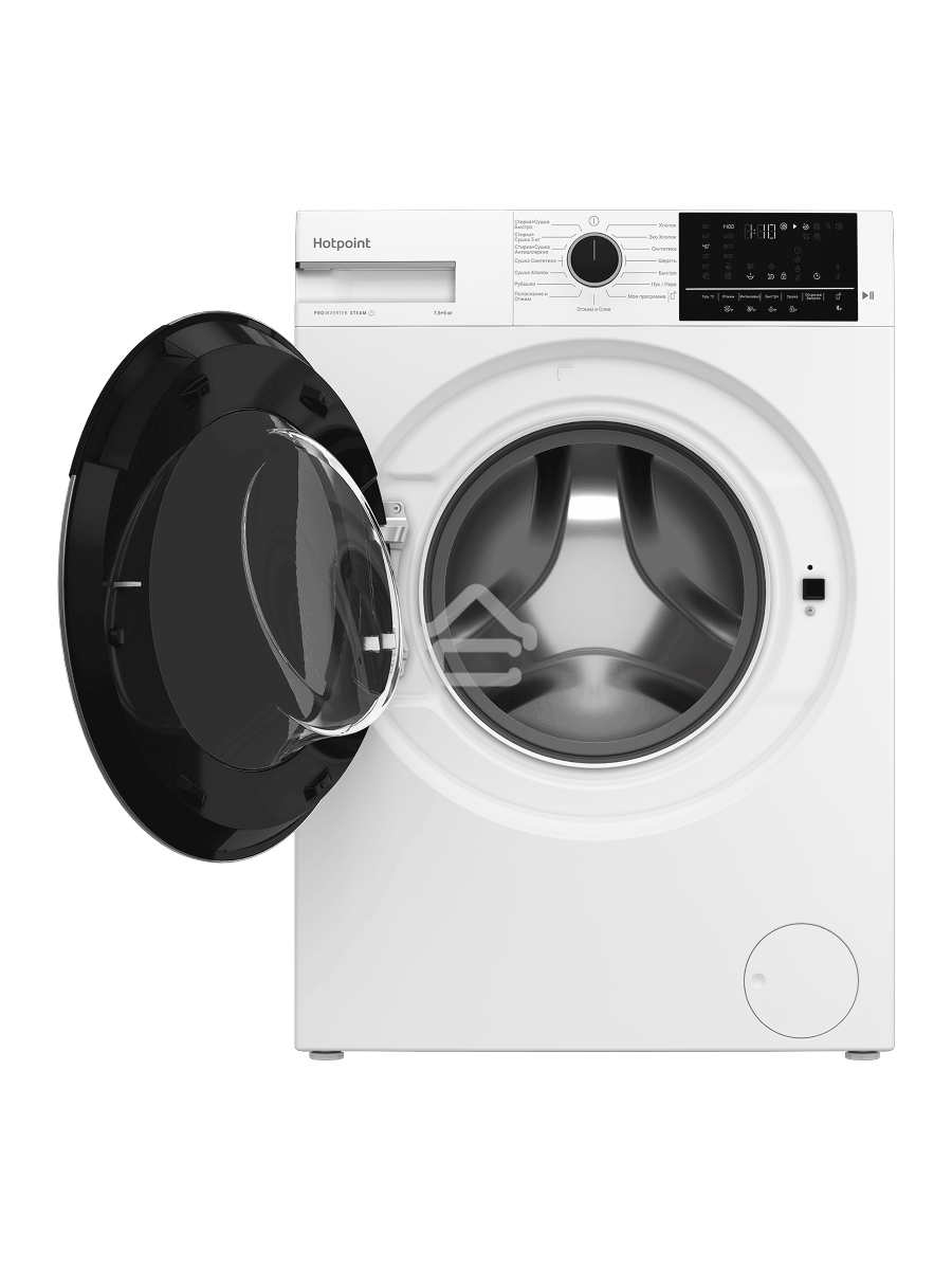 Стиральная машина с сушкой Hotpoint WDSH 75549 VWX белый, 7,5 кг