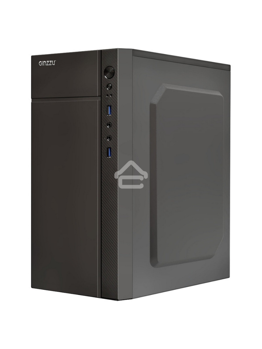 Компьютерный корпус Ginzzu B250 2*USB 3.0,AU w/o PSU