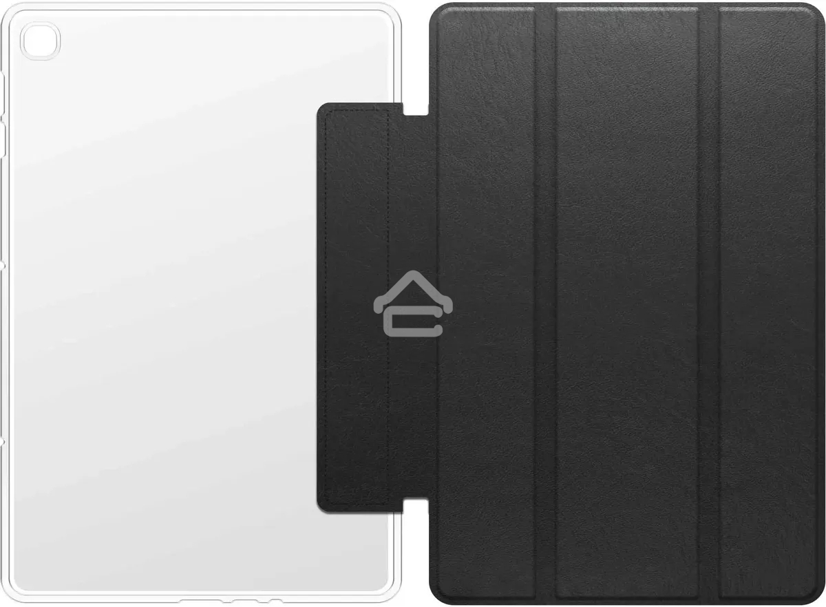 Чехол BoraSCO для Huawei MatePad T10s Tablet Case Lite искусственная кожа черный (40231)