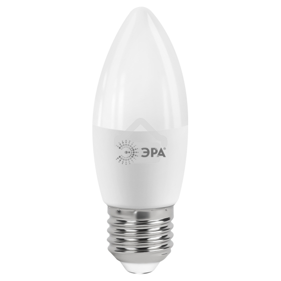 Лампа светодиодная ЭРА STD LED B35-11W-860-E27 11 Вт свеча холодный дневной свет