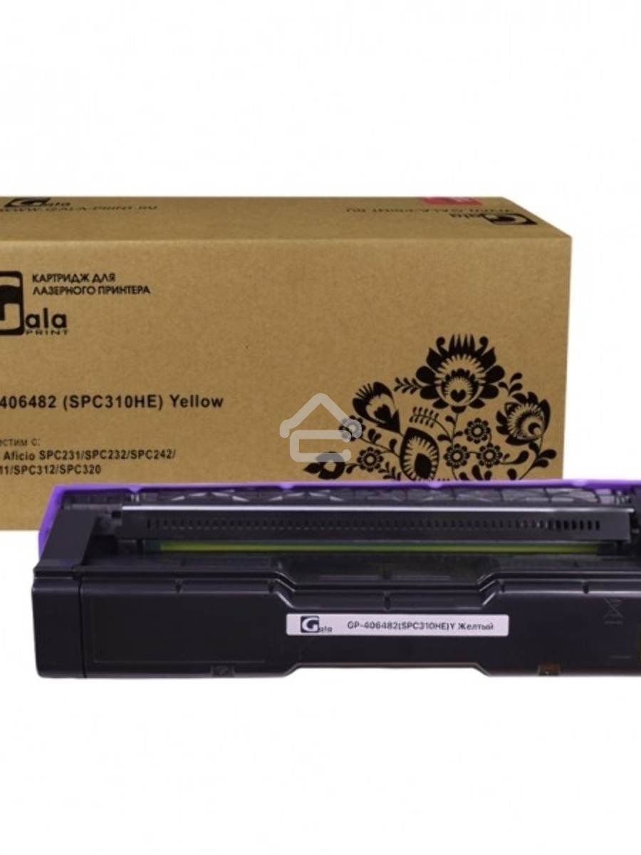 Картридж GalaPrint GP-406482 (SPC310HE) желтый (6000 стр) для Ricoh Aficio SPC231/SPC232/SPC242/SPC312/SPC320