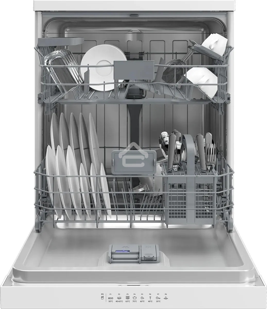Посудомоечная машина HOTPOINT HF 4C86, белый, 59.8 см, 14 компл., 46 дБ, класс A
