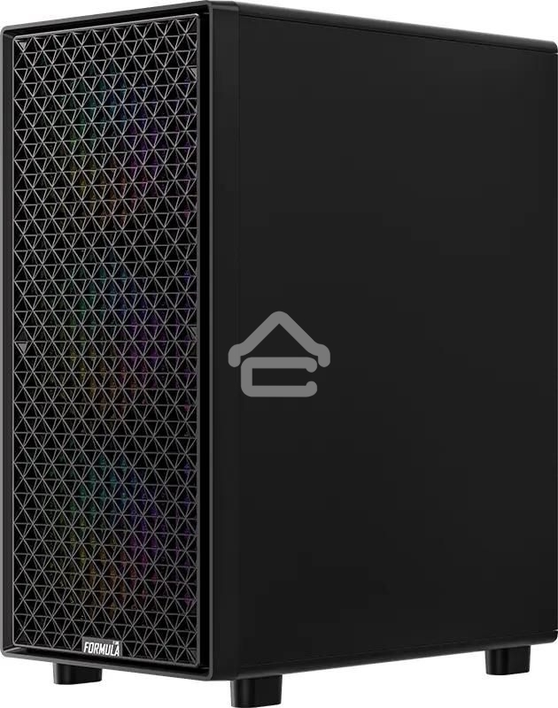 Компьютерный корпус Aerocool/Formula MANA DYNAMIC черный без БП ATX 6x120мм 2xUSB 3.0 1xUSB3.1 audio bott PSU