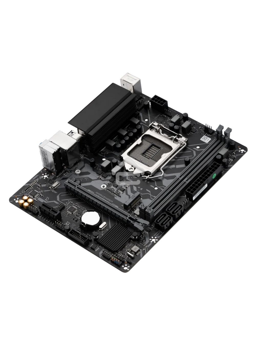 Материнская плата Maxsun Challenger H510M-R, LGA 1200, Intel H510, 2xDDR4, 4xSATA, 1xM.2, 1xPCIe 4.0 x16, 1xPCIe 3.0 x1, 1xHDMI, 1xVGA, 1x 1Gb LAN, 2xUSB-A 3.2 Gen 1, 4xUSB-A 2.0, 3x3.5 мм, 5.1, M-ATX