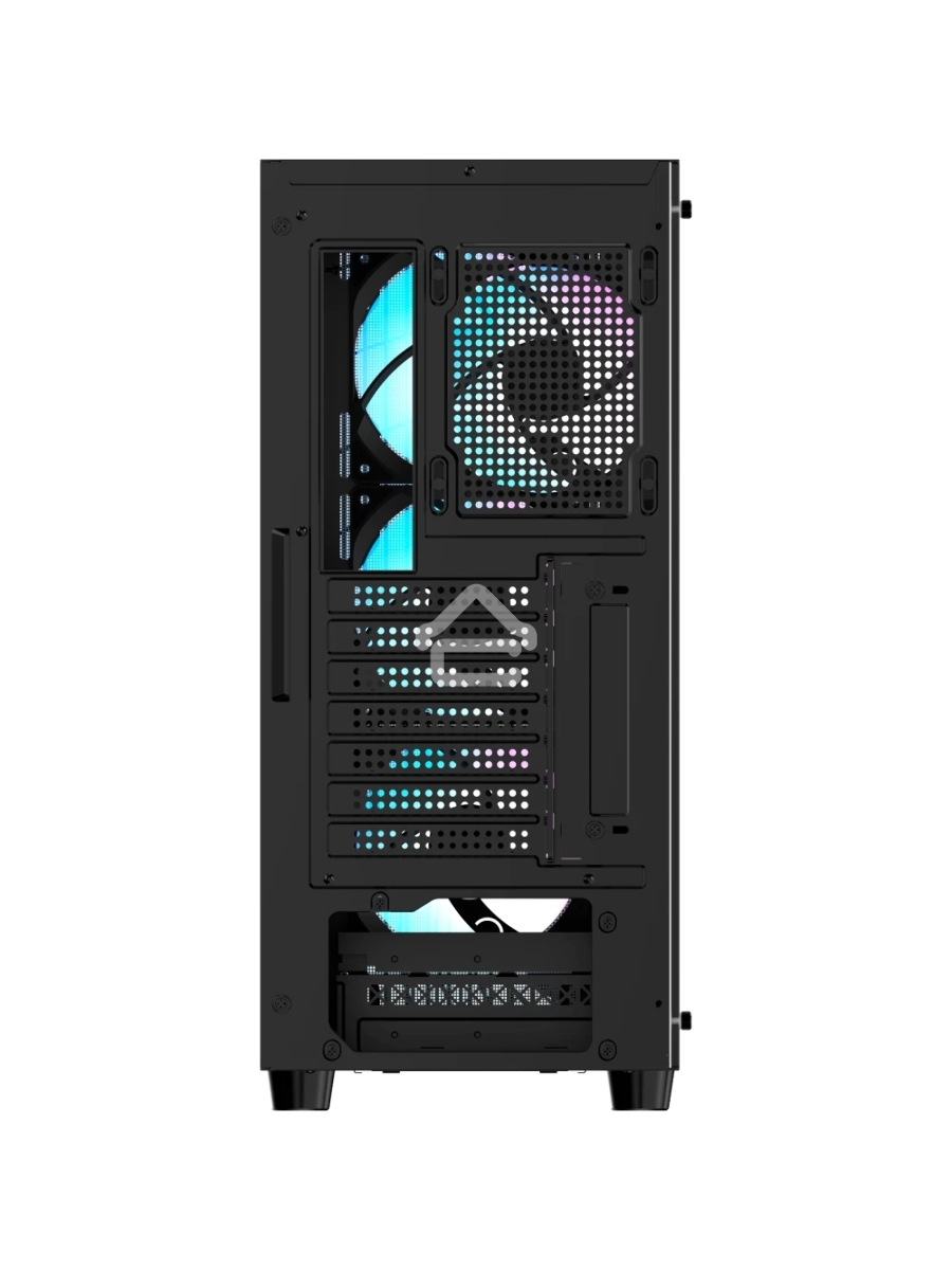 Корпус Ocypus Gamma C70 BK ARGB ATX / win / black / 4 ARGB fans / no PSU / Tempered Glass
