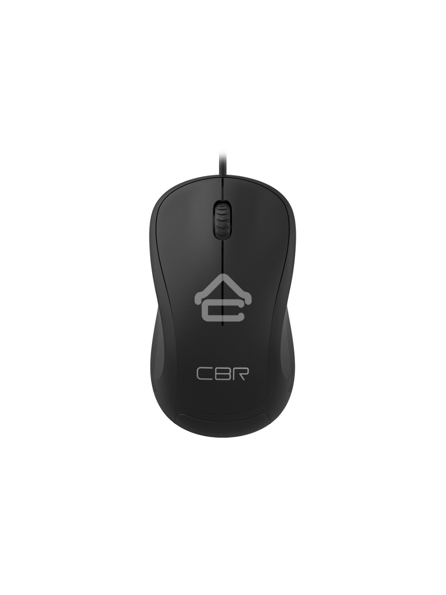 Мышь проводная CBR CM 108 черный, 1000 dpi, USB, кнопки - 3