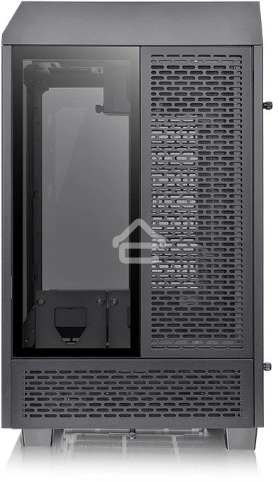 Компьютерный корпус Thermaltake The Tower 100 черный без БП ATX 2x120мм 2xUSB 3.0 1xUSB3.1 audio bott PSU