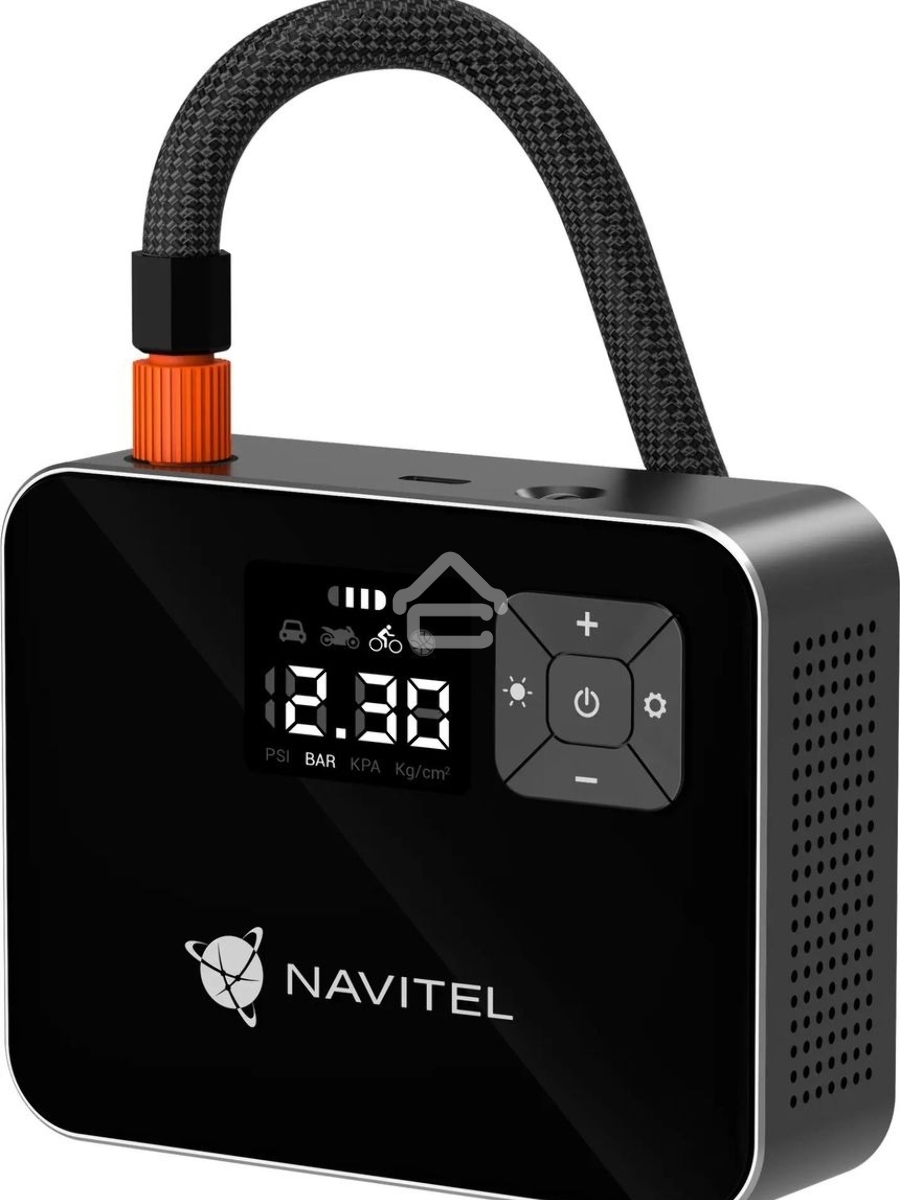 Автомобильный компрессор Navitel AIR 15 AL 15л/мин шланг 0.260м