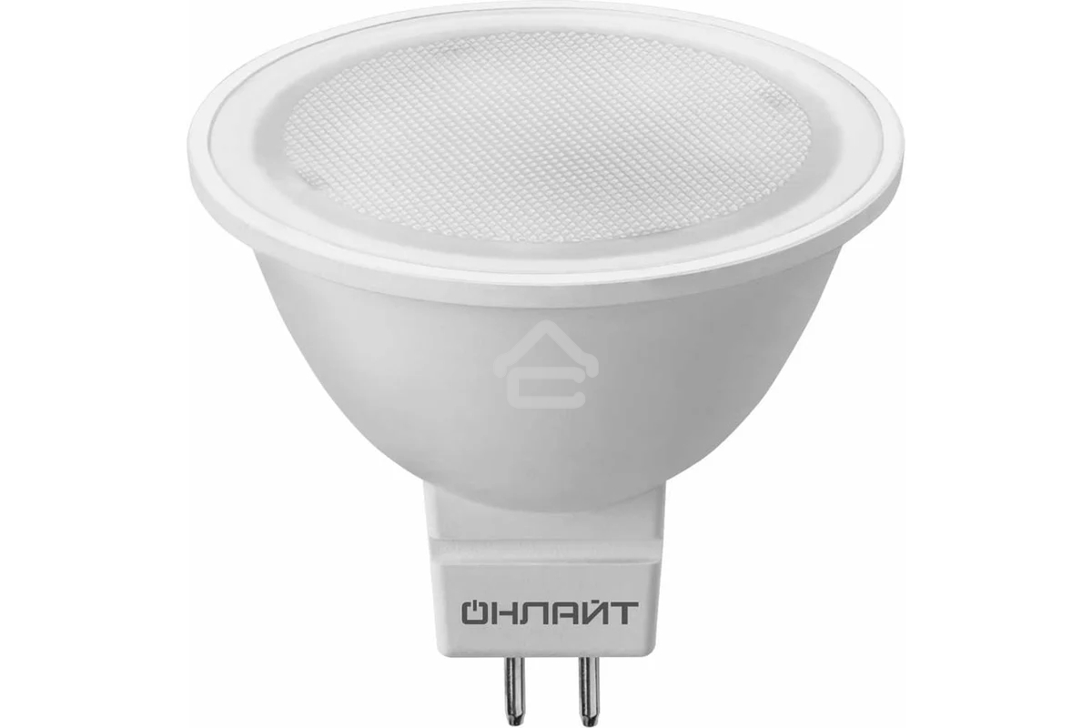 Лампа светодиодная ОНЛАЙТ 71637 OLL-MR16-5-230-3K-GU5.3