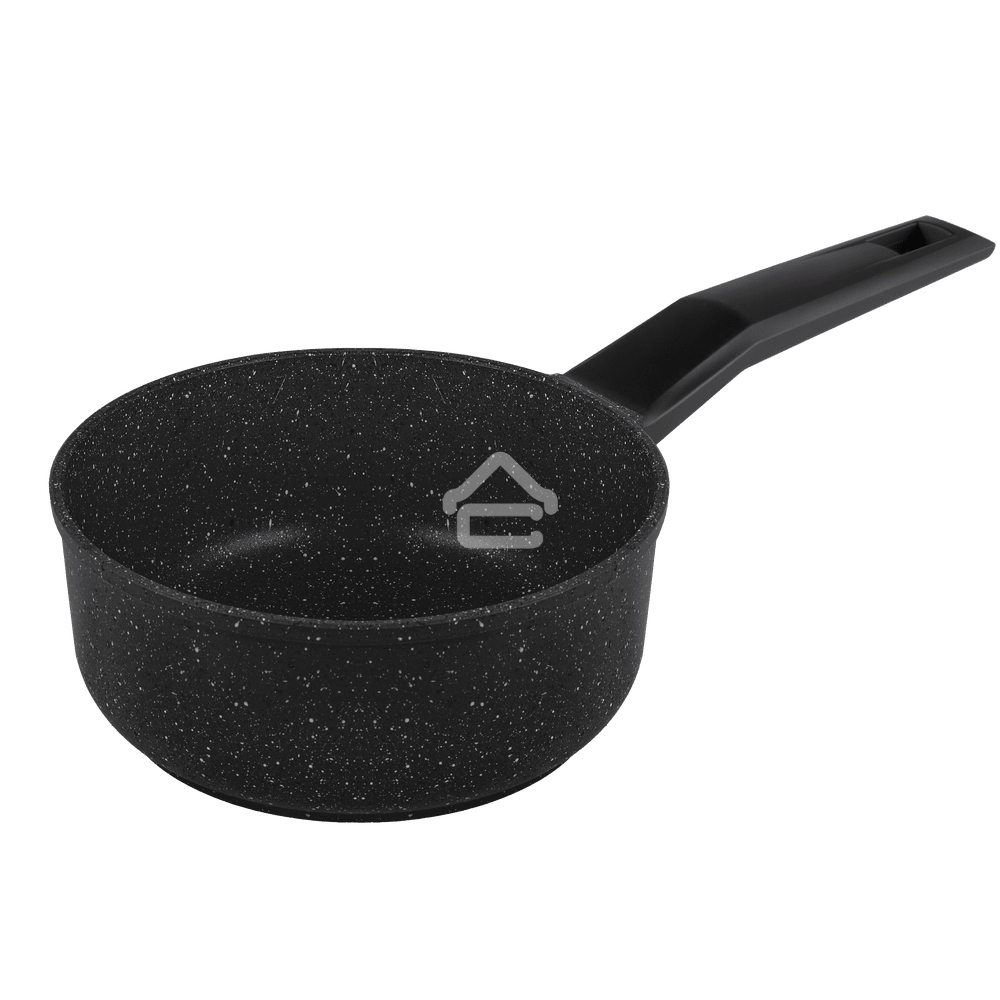 Ковш Maunfeld Galaxite MF18GLX01SP из литого алюминия со стеклянной крышкой, 18 см, 1,6 л