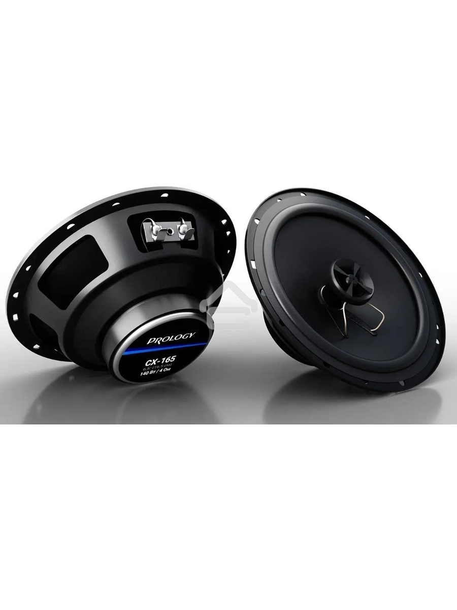 Колонки автомобильные Prology CX-165 140Вт 89дБ 4Ом 16см (6.5дюйм) (ком.:2кол.) коаксиальные двухполосные