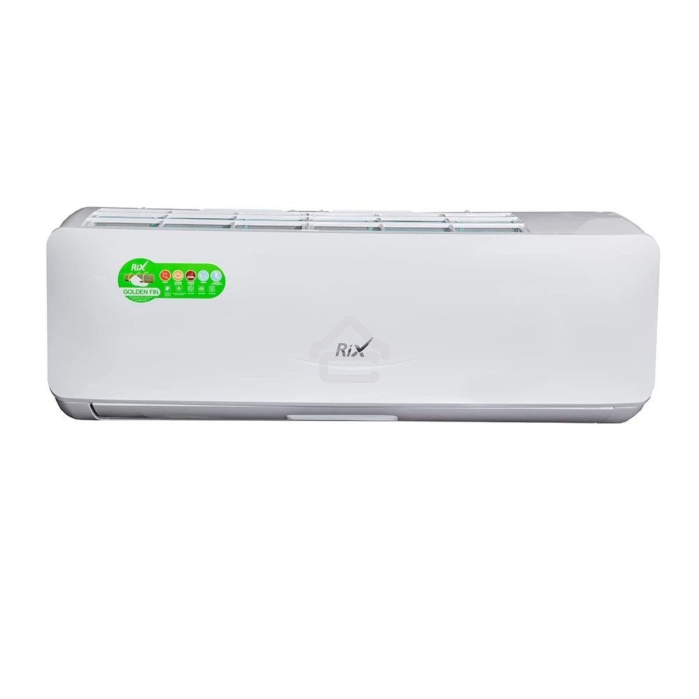 Кондиционер сплит-система настенного типа RIX LITE I/O-W24MB 24000 BTU, 70 м², 26/41 дБ, охлаждение, обогрев, осушение, белый