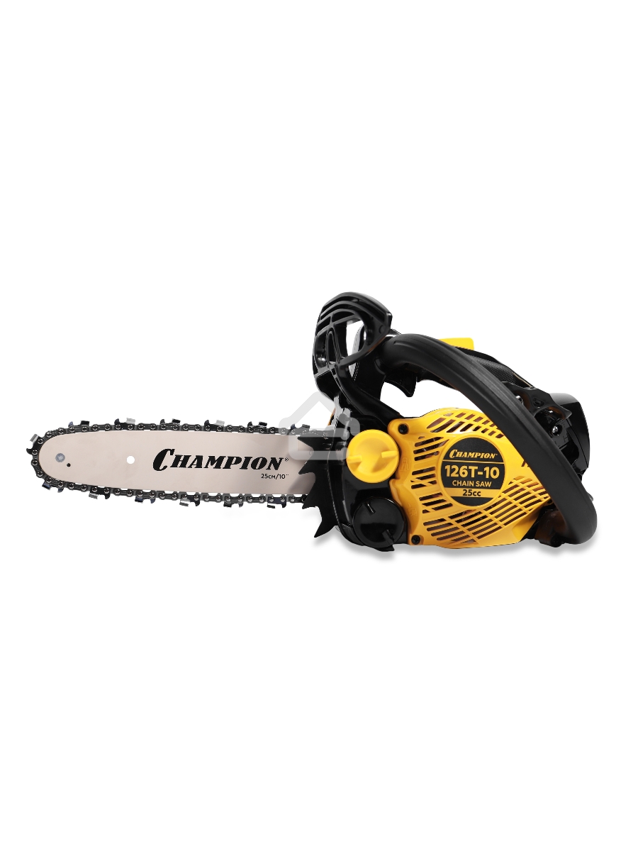 Бензопила CHAMPION 126T-10 { 1,15кВт 25см? 2,4кг }