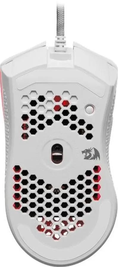 Мышь проводная Redragon Storm белый, 12400 dpi, USB, кнопки - 8