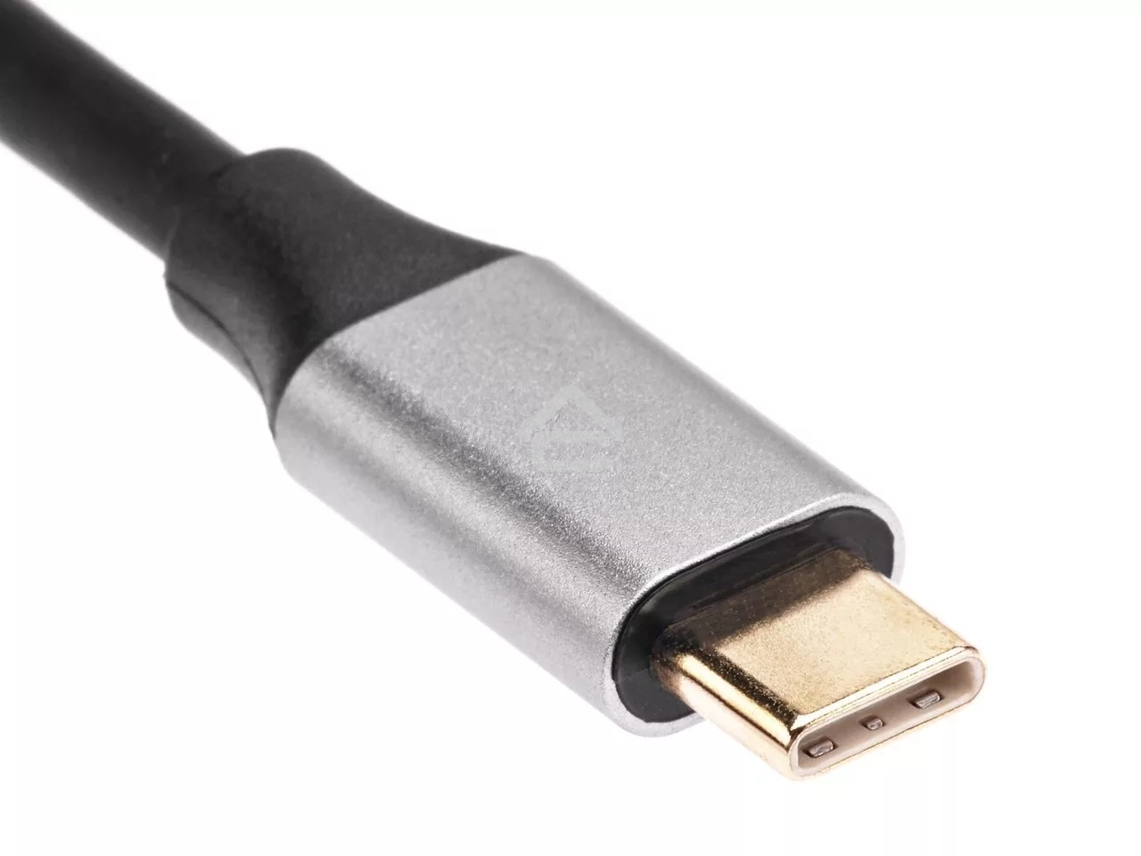 Кабель-концентратор USB3.1 TypeCm -->HDMI+USB3.0+PD+VGA Alum Grey 4K@30Hz, Telecom<TUC055>