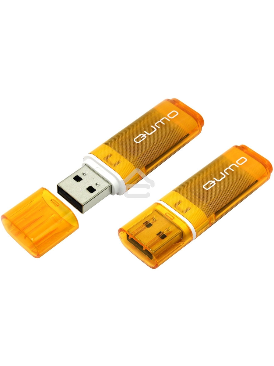 Флеш диск QUMO 32GB USB 2.0 Optiva 01 Orange корпус оранжевый