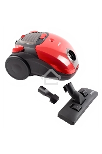 Пылесос Centek CT-2511 красный, 400/2000 Вт, уборка сухая, пылесборник мешок, 2 л