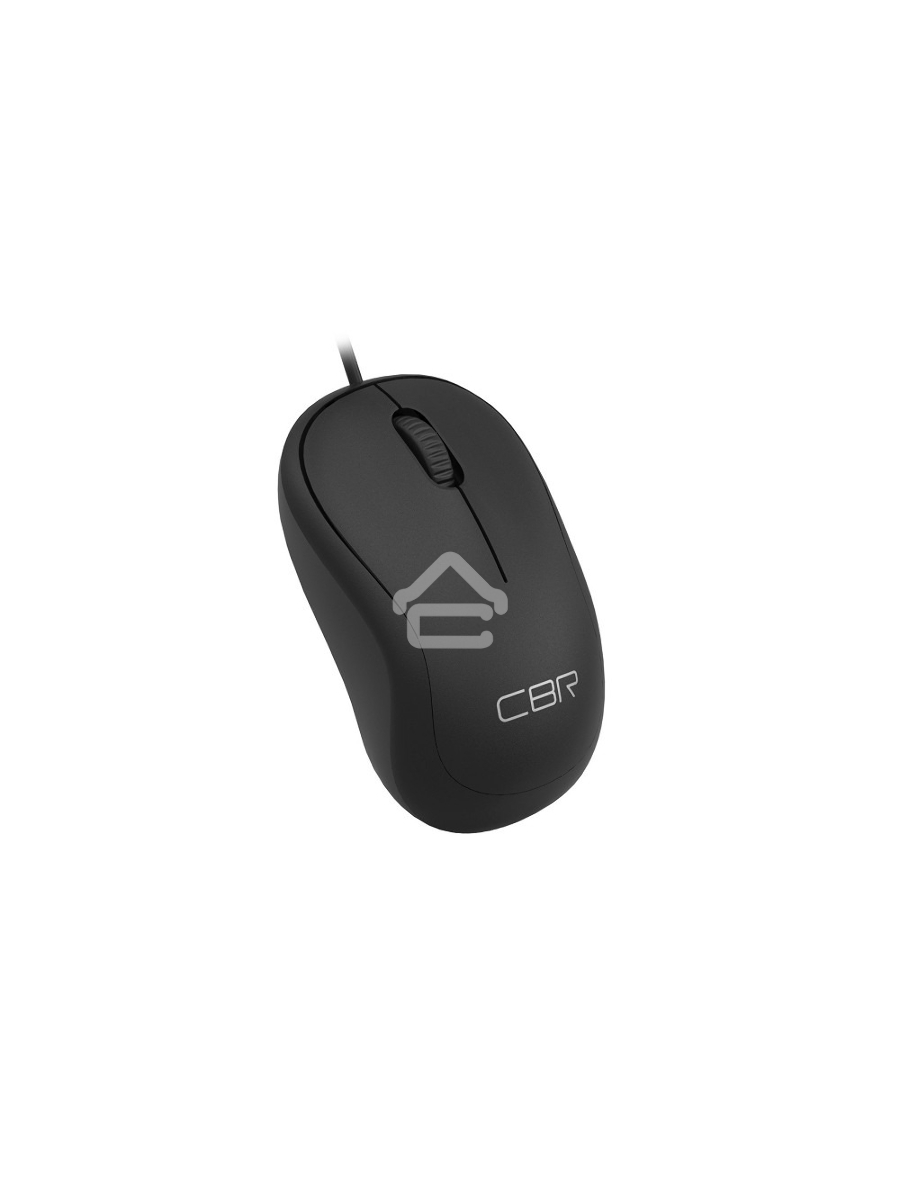 Мышь проводная CBR CM 106 черный, 1000 dpi, USB, кнопки - 3