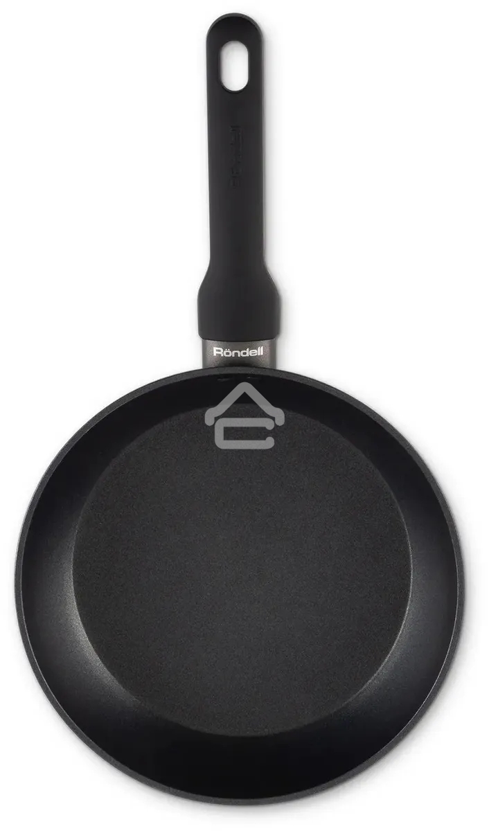 Сковорода Rondell Shell RDA-1926 круглая 26 см покрытие: Xylan Plus ручка несъемная (без крышки) темно-серый