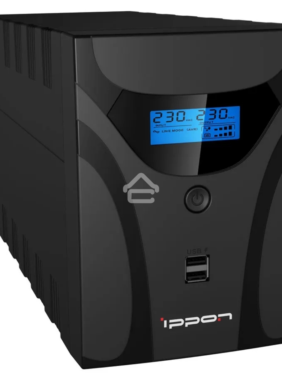 Источник бесперебойного питания Ippon Smart Power Pro II 1600 960Вт 1600ВА черный