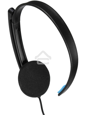 Гарнитура ACD-Call H100A [ACD-H100A-AB1] черная, mini jack 3.5mm, 1х динамик 40мм, поворотный микрофон, управление на проводе, длина провода 1,6м (551929)
