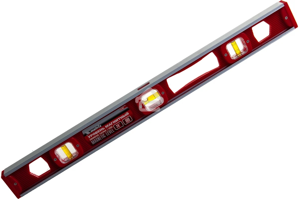 Уровень Matrix магнитный, 600 мм, 3 глазка 33702