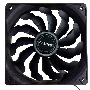 Вентилятор для корпуса Alseye S120-F черный, 120 мм, 1700 об/мин, 33.8 дБ, 4 pin