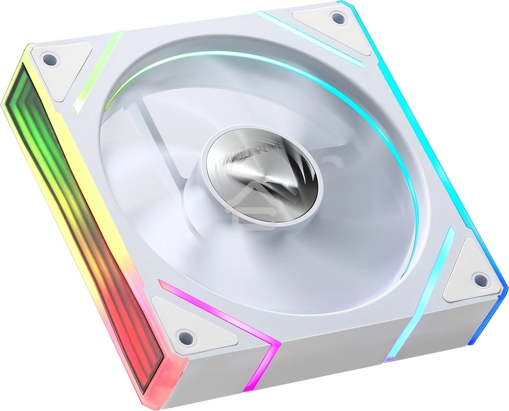 Вентилятор для корпуса Aerocool/Formula Floe Plus 12WH ARPW ARGb белый, 120 мм, 1500 об/мин, 26.8 дБ, 4 pin