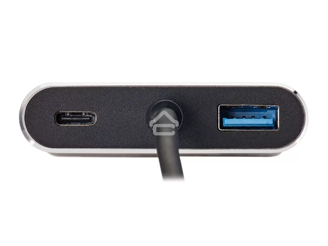 Кабель-концентратор USB3.1 TypeCm -->HDMI+USB3.0+PD+VGA Alum Grey 4K@30Hz, Telecom<TUC055>