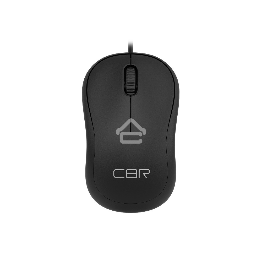 Мышь проводная CBR CM 106 черный, 1000 dpi, USB, кнопки - 3