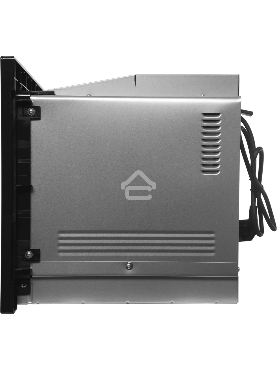 Микроволновая печь встраиваемая Domfy DM2540BW BG черный, 25 л, 900 Вт,  переключатели - поворотный механизм/кнопки