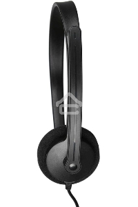 Гарнитура ACD-Call H100A [ACD-H100A-AB1] черная, mini jack 3.5mm, 1х динамик 40мм, поворотный микрофон, управление на проводе, длина провода 1,6м (551929)