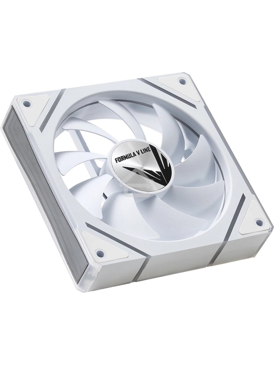Вентилятор для корпуса Aerocool / Formula Floe Plus 12WH ARPW ARGB белый, 120 мм, 1500 об/мин, 26.8 дБ, 4 pin