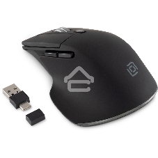 Мышь беспроводная Oklick 503MW черный, 2400 dpi, радиоканал, Bluetooth, USB, кнопки - 6