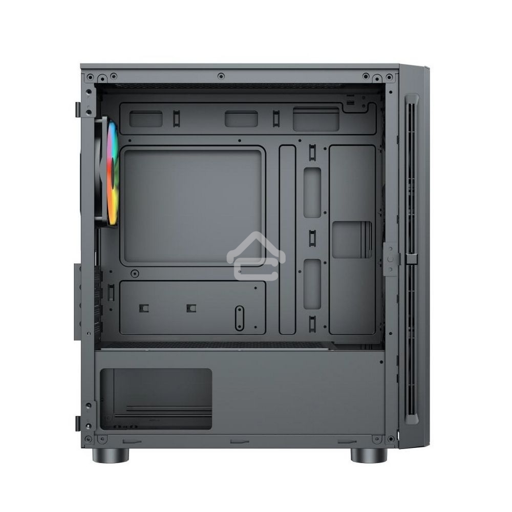 Компьютерный корпус ACD Citadel 104 ATX, черный, USB 3.0x1+USB 2.0x2+HD audio,3x12см F1 ARGb fans at front(Slave fans),1x12см F1 ARGb fan at rear (Master fan)