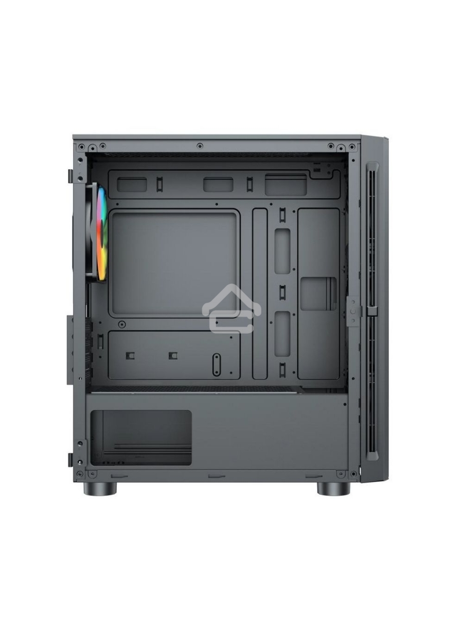 Компьютерный корпус ACD Citadel 104 ATX, Black, USB3.0*1+USB2.0*2+HD audio,3*12cm F1 ARGB fans at front(Slave fans) ,1*12cm F1 ARGB fan at rear (Master fan)