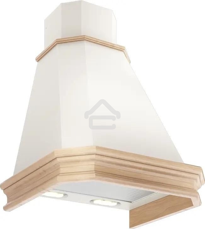 Вытяжка каминная Elikor Пергола 90П-650-П3Л бежевый, 90 см, 650 куб. м/ч, 60 дБ