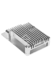 Корпус Qumo Aluminum case without fan,  Raspberry Pi 3, silver(RS024)
