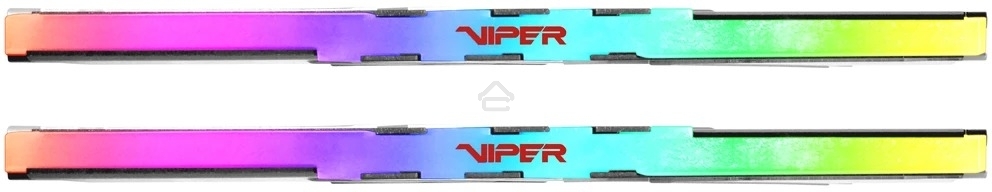 Оперативная память Patriot Viper Venom, DDR5, 48Gb (2x24 Gb), 6000 MHz, CL30, DIMM, радиатор, RGb, черный
