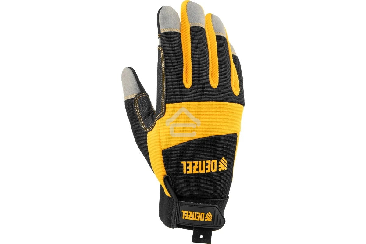 Перчатки универсальные Denzel 67991 усиленные, размер 10