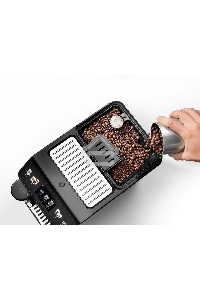 Кофемашина автоматическая DeLonghi ECAM450.55.G черный, исп. кофе - зерновой/молотый, 1.8 л, 1450 Вт, 19 Бар.