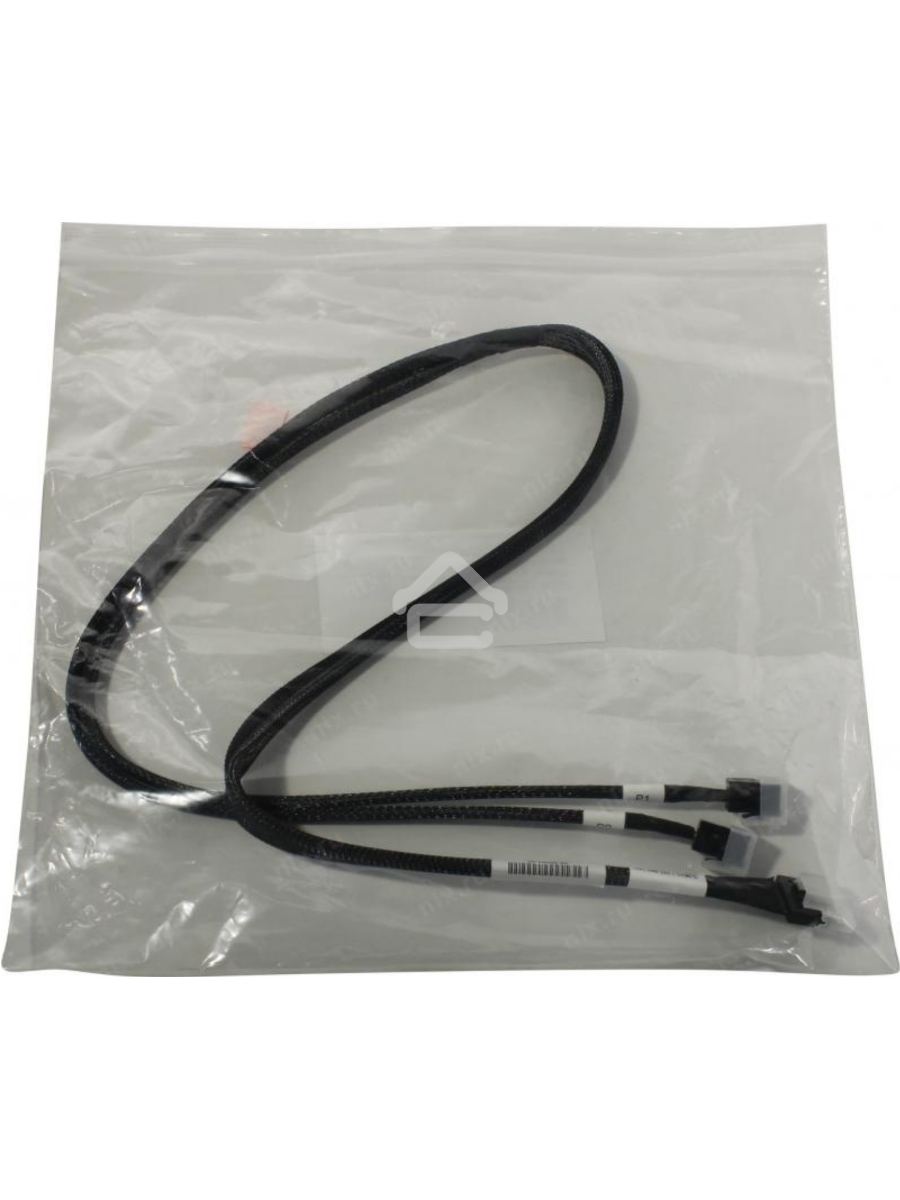 Кабель Broadcom 05-60003-00 Slimline SASx8 (SFF8654) -to- 2 SAS HD x4 (SFF8643)+ SFF9402, 1M