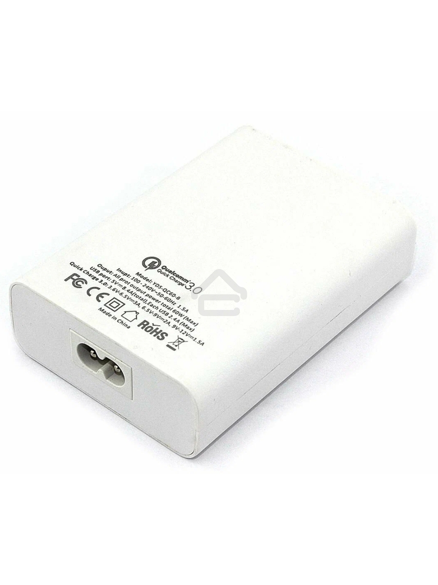 Блок питания (сетевой адаптер) Amperin Quick Charge 6-port QC 3.0 USB (YDS-TC060-4-2-0), белый