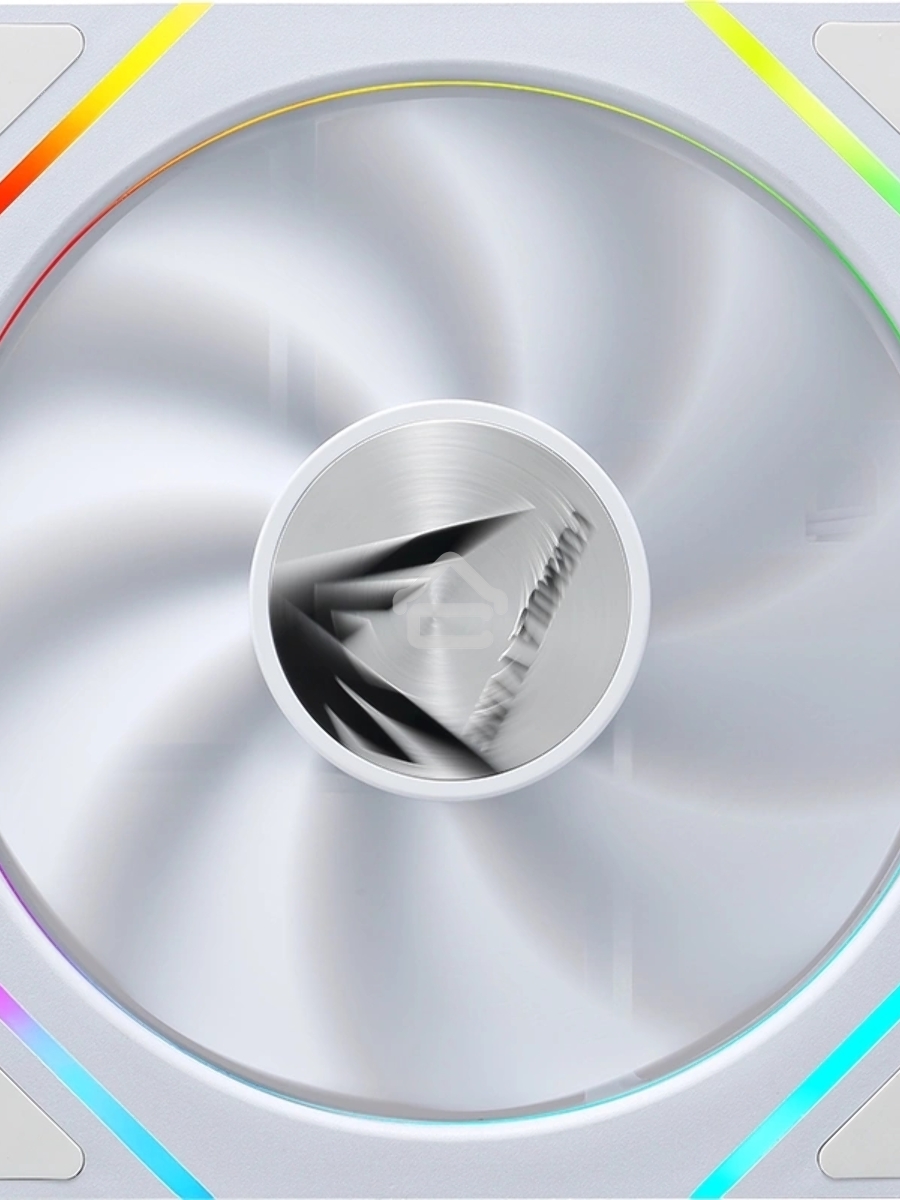 Вентилятор для корпуса Aerocool / Formula Floe Plus 12WH ARPW ARGB белый, 120 мм, 1500 об/мин, 26.8 дБ, 4 pin